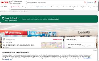 CVS of Cincinnati website