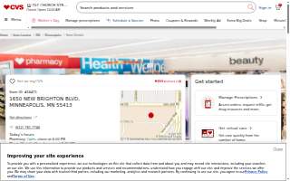 CVS Pharmacy website