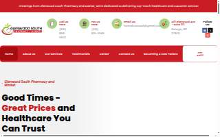 Glenwood South Pharmacy & Market website