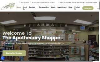 Apothecary Shoppe website