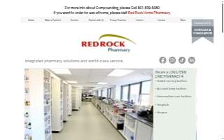 Red Rock Pharmacy website