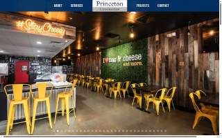 Princeton Construction website