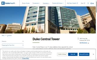 Duke Central Tower website