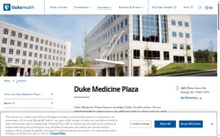 Duke Medical Plaza website