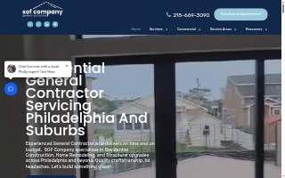 SOF Company | General Contractor website
