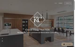 Kaiser Construction website