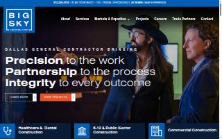 Big Sky Construction Co Inc website