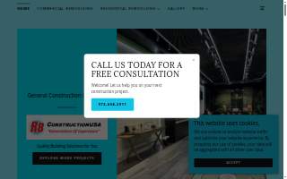 RB Construction USA LLC website