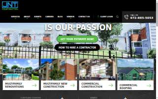 JNT Construction website