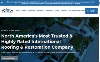 Evolve Construction TX website