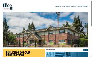 Tico Construction Company, Inc. website