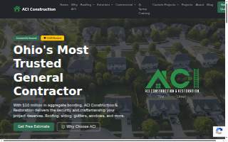 ACI Construction website