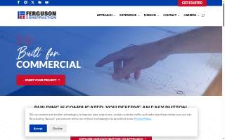 Ferguson Construction website