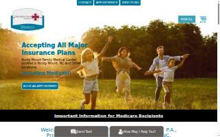 Rocky Mount Family Medical Center website