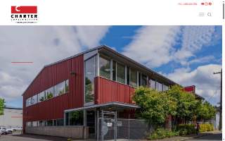 Charter Construction website