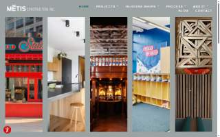 Metis Construction website