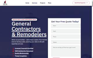 Total Construction LLC website