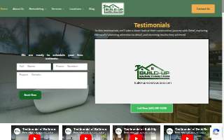 Build-Up Construction website