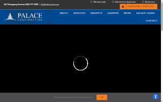 Palace Construction Co., Inc. website