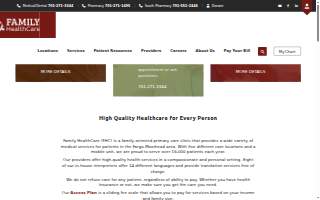 Family HealthCare website