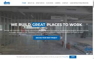 DWC Construction website