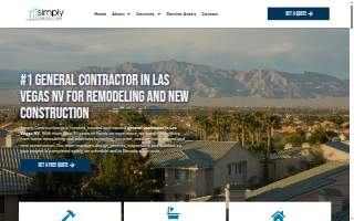 simply construction website
