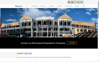 Tradewinds Construction website