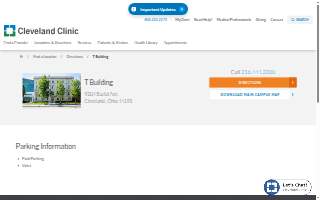 Cleveland Clinic Callahan Center website