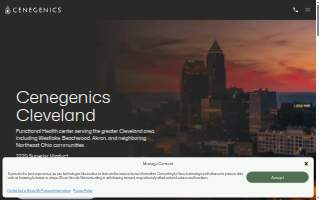 Cenegenics Cleveland website