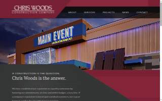 Chris Woods Construction Co. website