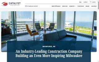 Catalyst Construction website