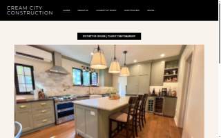 Cream City Construction website