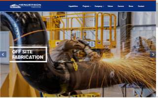 J B Henderson Construction website