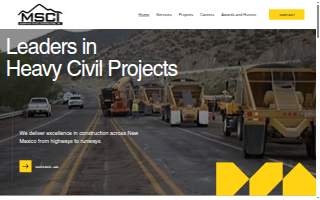 Mountain States Constructors website