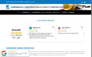 Dub-L-Ee Construction website