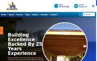 JCA General Construction Inc website