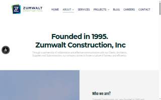 Zumwalt Construction Inc website