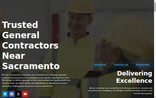 B line construction, Inc. website