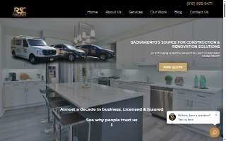 Right Stone Construction website