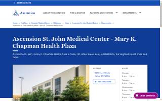Ascension St. John Medical Center - Mary K. Chapman Health Plaza website
