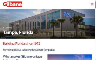 Gilbane Building Company of Tampa website