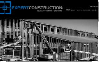 Expert Construction, Inc. website