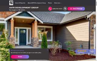 Ahtr Development Group website