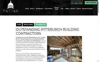 Patina Construction & Development, LLC of Pittsburgh website
