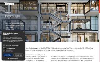 Turner Construction Co of Pittsburgh website