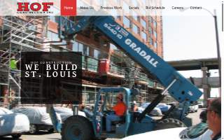 Hof Construction, Inc. website