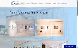Colmex Construction website