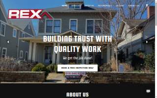 Rex Construction LLC website