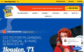 Village Plumbing, Air & Electric website