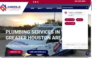 Aberle Plumbing LLC website